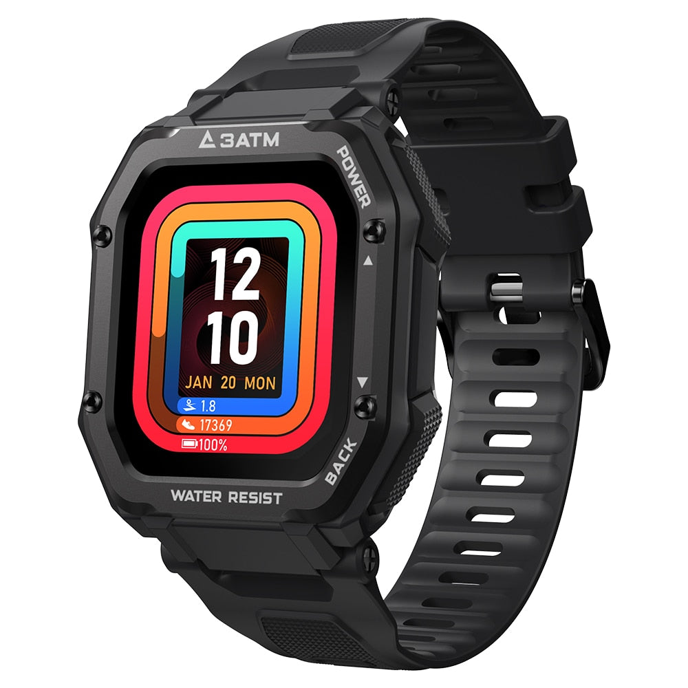 ROCK Rugged Smartwatch – Outdoor Sports & Fitness Tracker