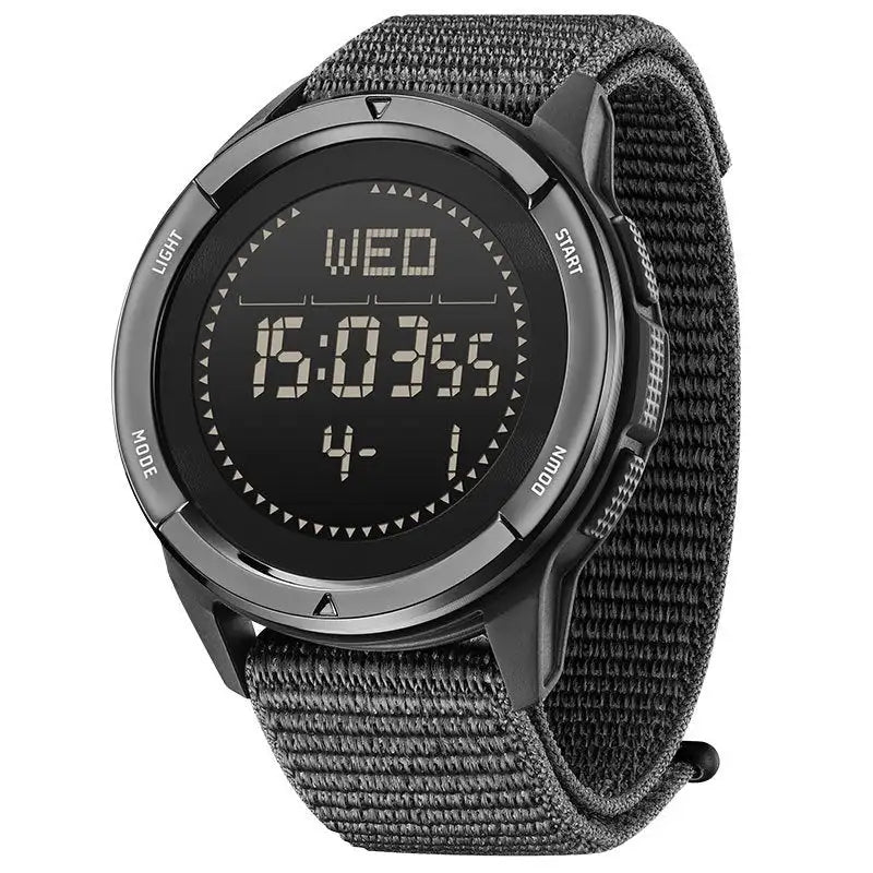 Outdoor Smartwatch – Pedometer, Compass & AMOLED Display