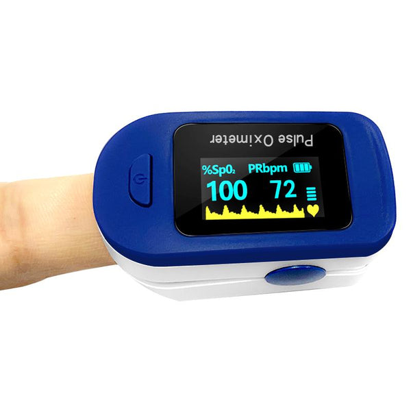 OLED Fingertip Pulse Oximeter – Heart Rate & Blood Oxygen Monitor