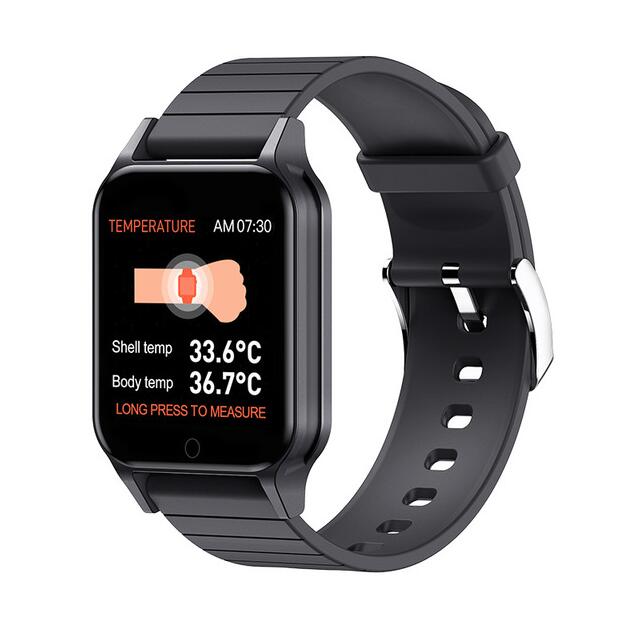 T96 Smartwatch – Heart Rate, Blood Pressure & Temperature Tracker