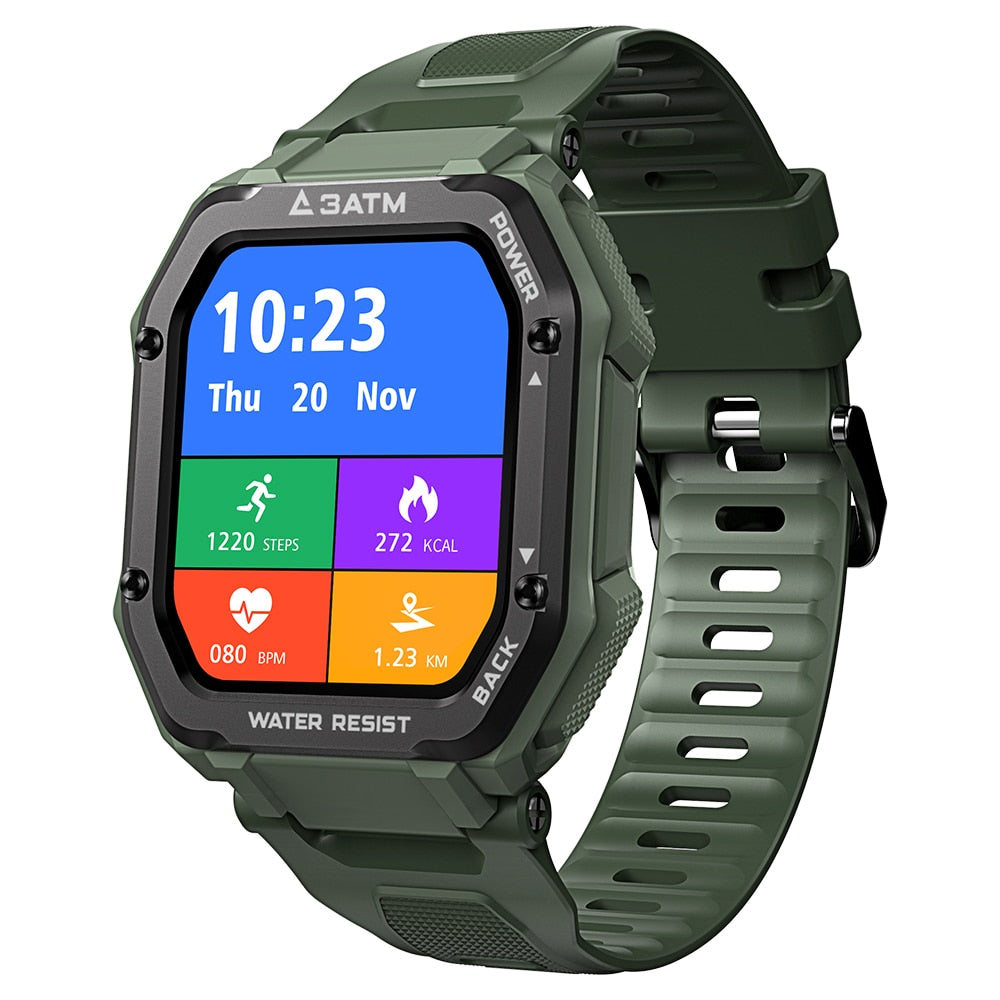 ROCK Rugged Smartwatch – Outdoor Sports & Fitness Tracker