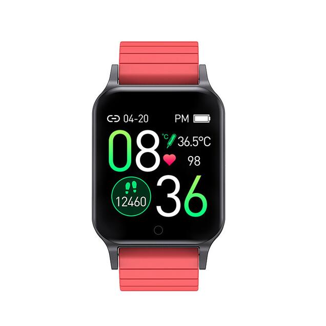 T96 Smartwatch – Heart Rate, Blood Pressure & Temperature Tracker