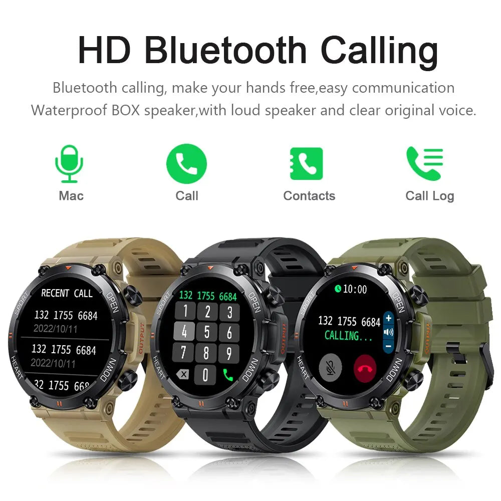 MD56 1.39" HD Smartwatch – Bluetooth Call & Fitness Tracker
