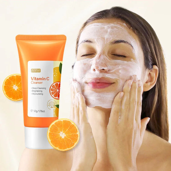 Vitamin C Facial Cleanser – Deep Cleansing & Blackhead Removal