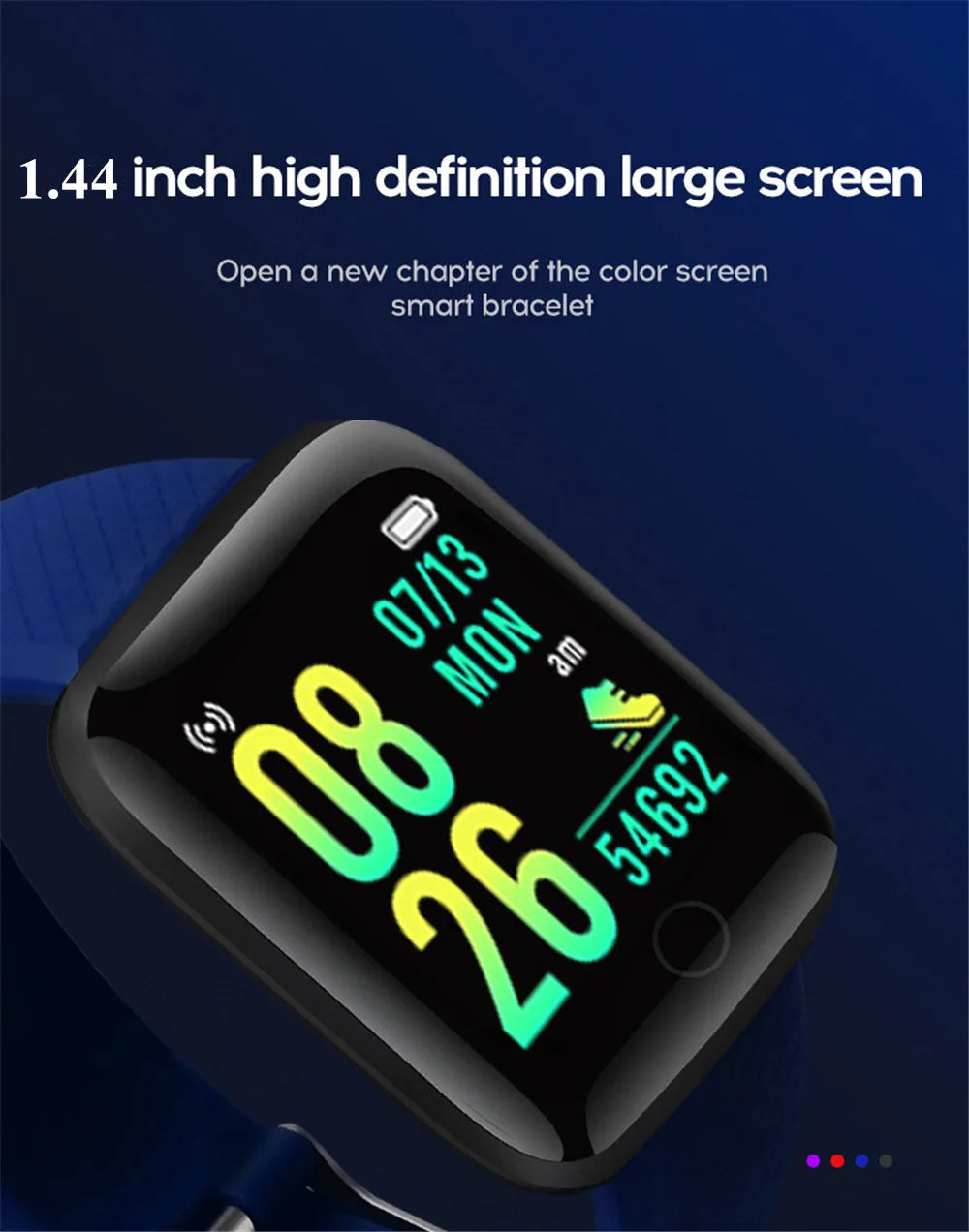 D13/116Plus Multifunction Smartwatch – Fitness & Lifestyle