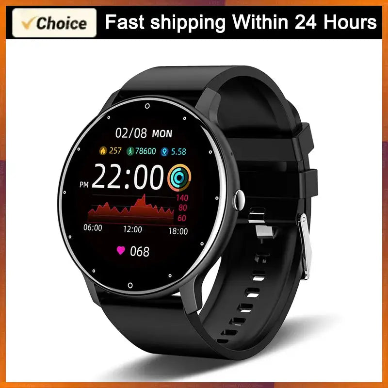 LIGE Smart Band Watch – Real-Time Weather & Activity Tracker