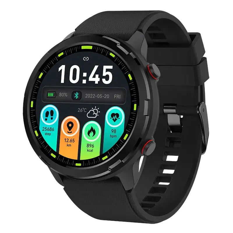Outdoor GPS Smartwatch – Compass, Fitness & Multi-Sport Tracker