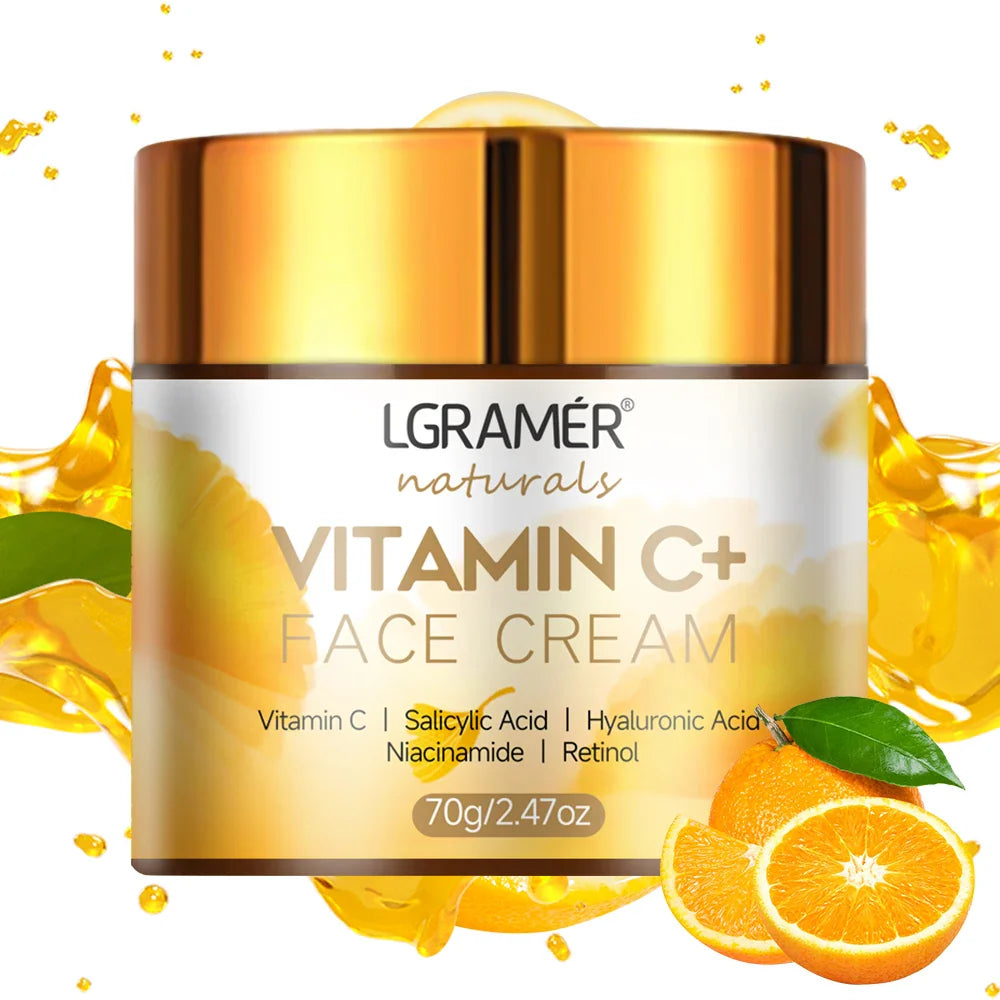 Vitamin C & Retinol Face Cream – Moisturizing & Wrinkle Repair