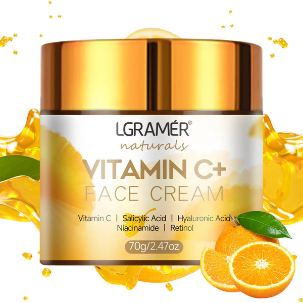 Vitamin C & Retinol Face Cream – Moisturizing & Wrinkle Repair
