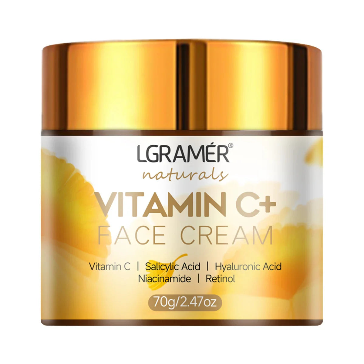 Vitamin C & Retinol Face Cream – Moisturizing & Wrinkle Repair