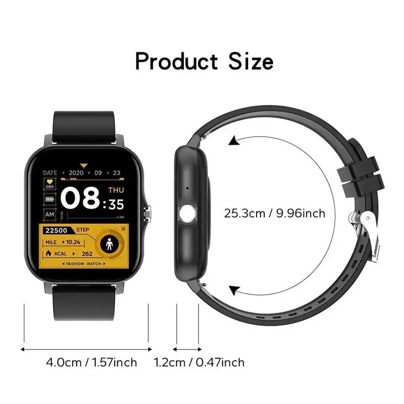 2024 Smartwatch – 1.44" Color Screen with Bluetooth Call & Health Monitor