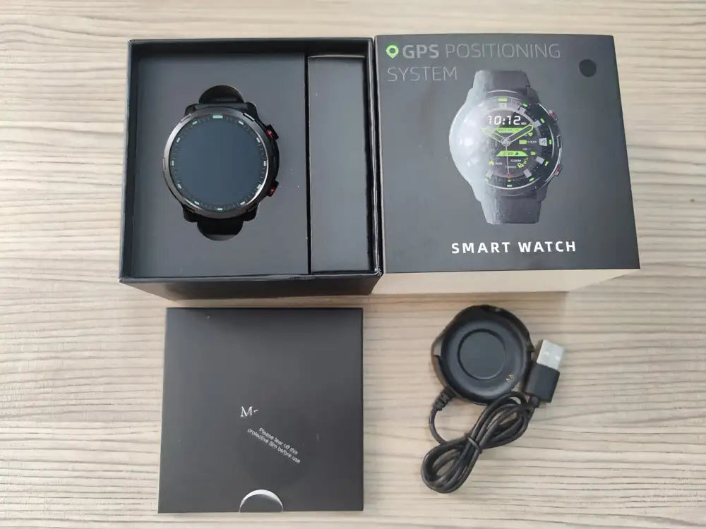 Outdoor GPS Smartwatch – Compass, Fitness & Multi-Sport Tracker