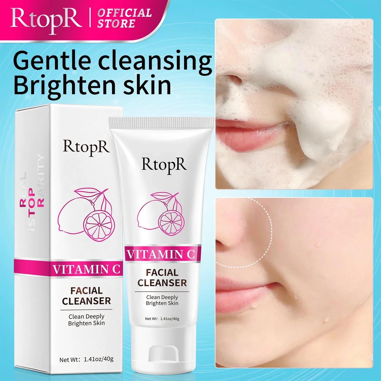 Vitamin C Face Cleanser – Deep Cleansing & Oil Control