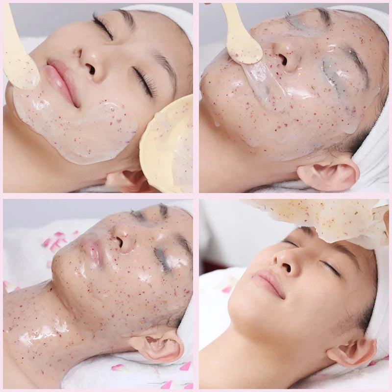 Hydro Jelly Face Mask – Rose Collagen Peel-Off DIY