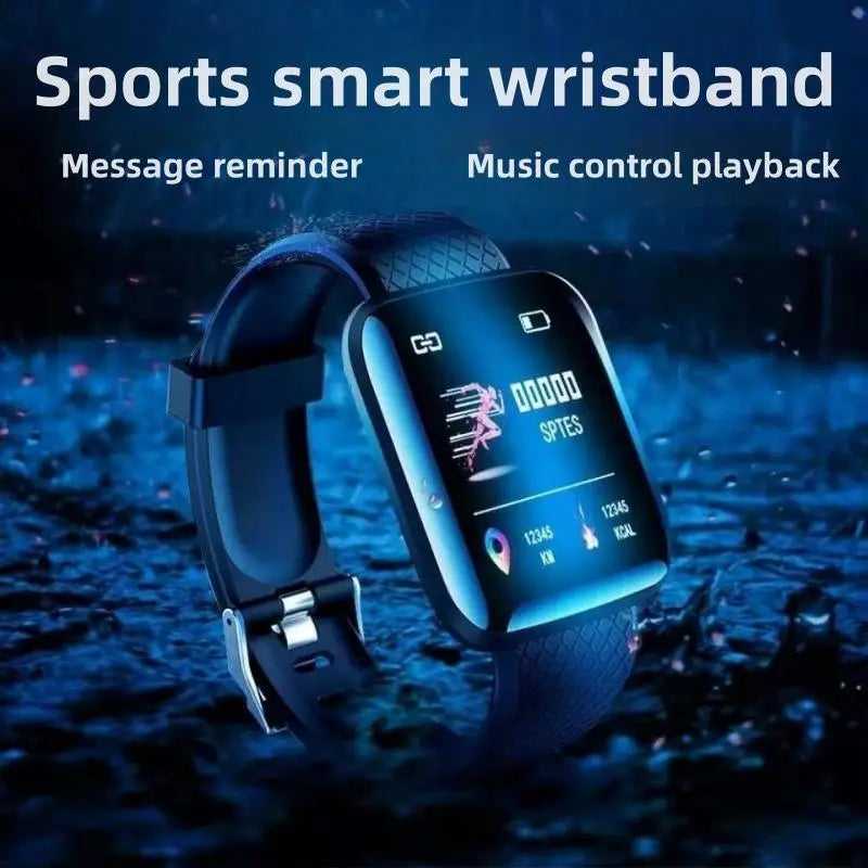 Smart Fitness Watch – Sport Bracelet with Music & Pedometer