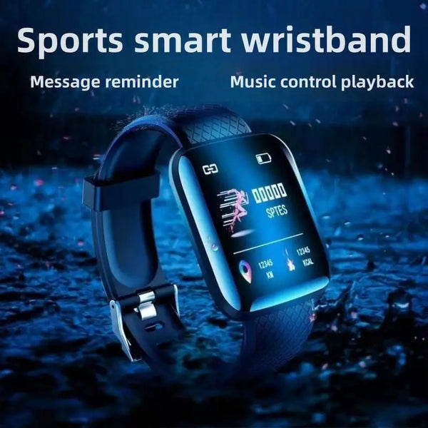 Smart Fitness Watch – Sport Bracelet with Music & Pedometer