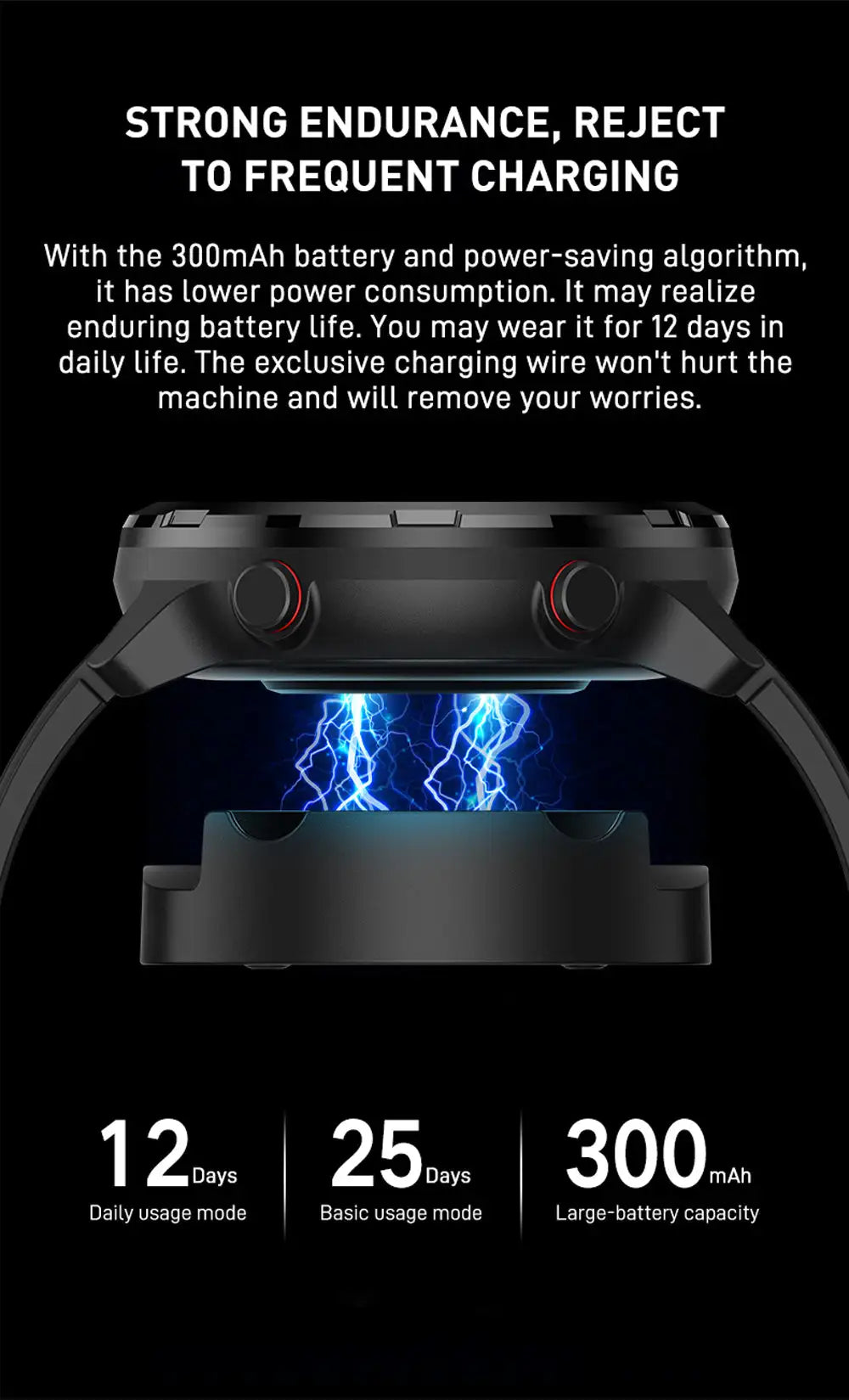 Outdoor GPS Smartwatch – Compass, Fitness & Multi-Sport Tracker