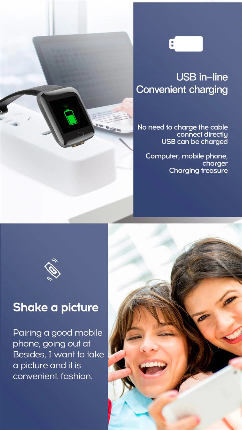 D13/116Plus Multifunction Smartwatch – Fitness & Lifestyle