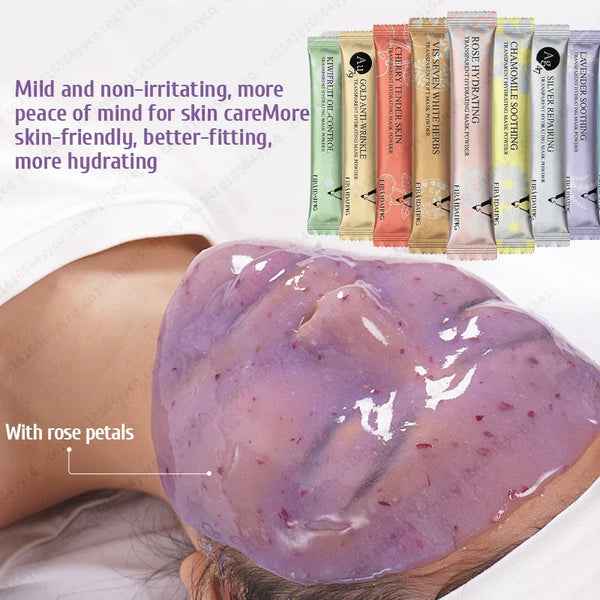 Hydro Jelly Face Mask – Rose Collagen Peel-Off DIY