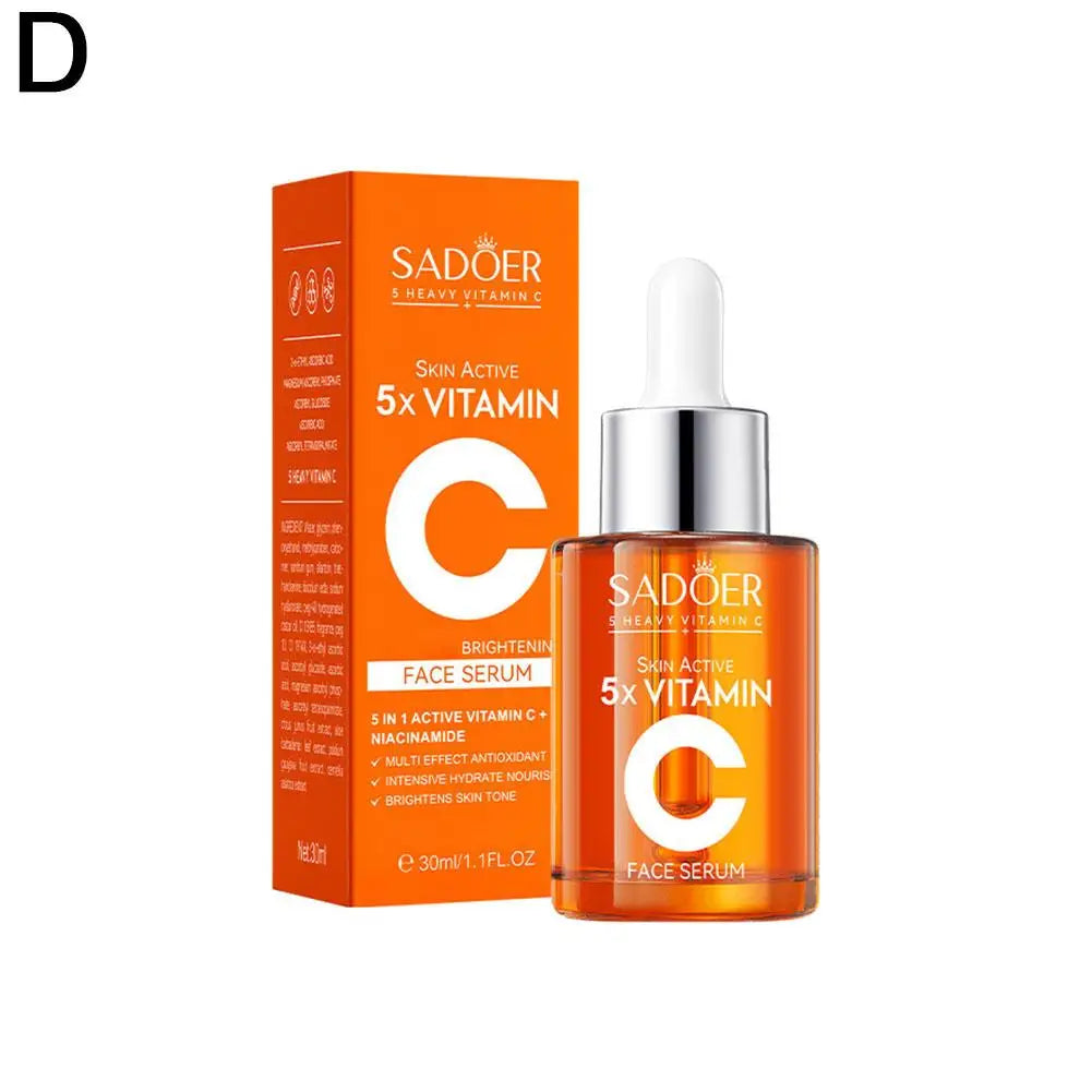5-Piece Vitamin C Skincare Set – Cleanser, Lotion, Eye Cream & Serum