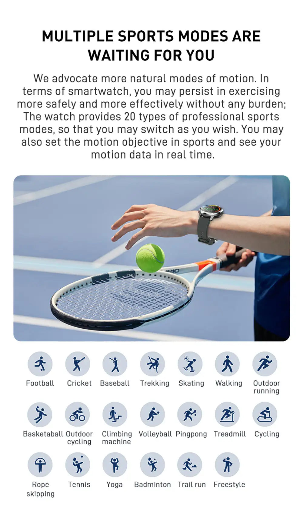 Outdoor GPS Smartwatch – Compass, Fitness & Multi-Sport Tracker