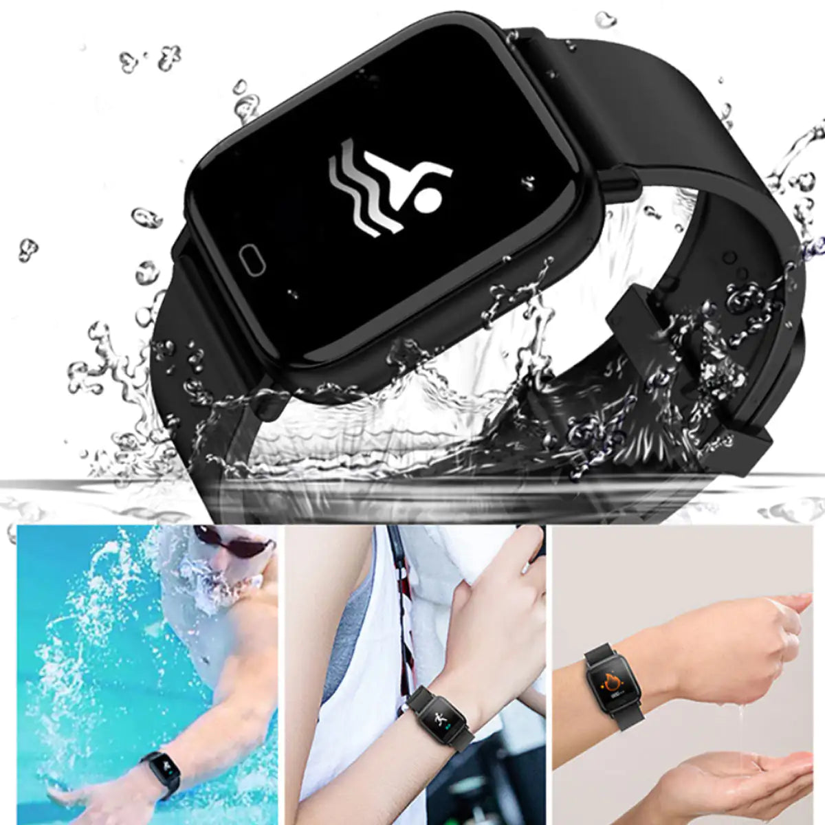 Smart Fit Multi-Function Smartwatch – Tracker & Health Monitor