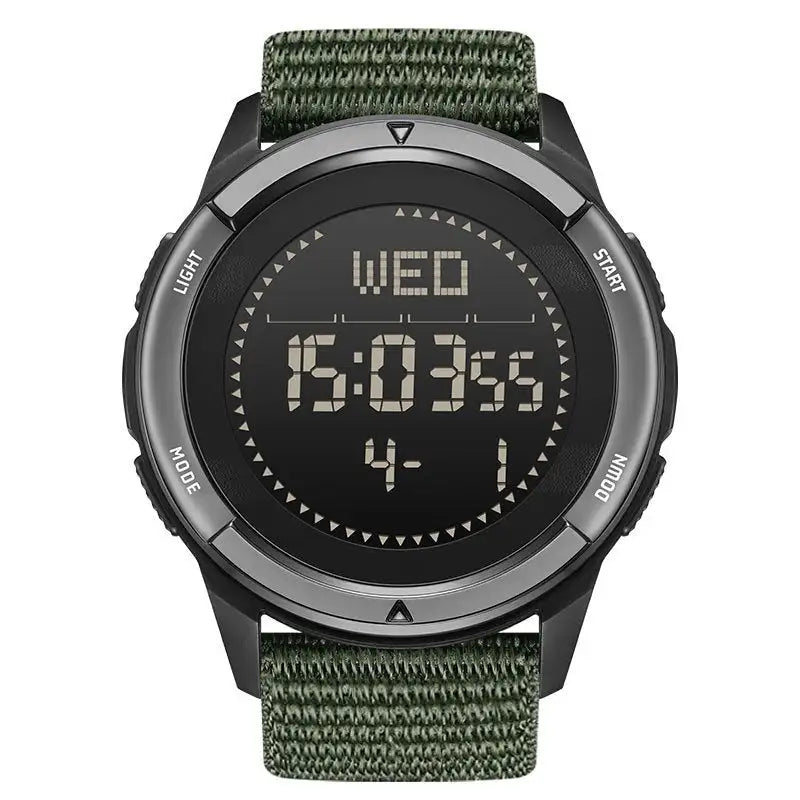 Outdoor Smartwatch – Pedometer, Compass & AMOLED Display