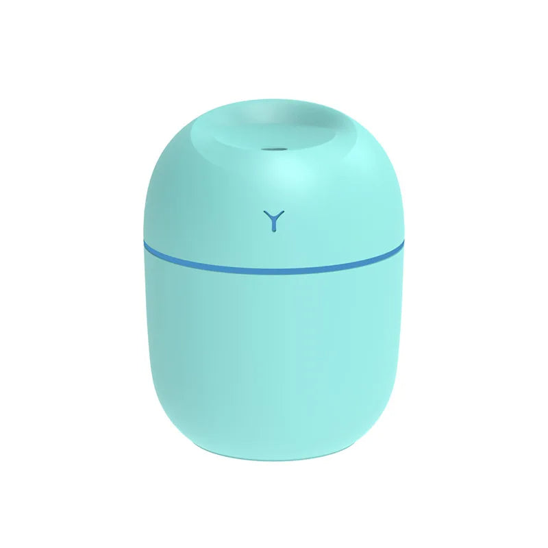 Portable Ultrasonic Humidifier – USB Aroma Diffuser with LED