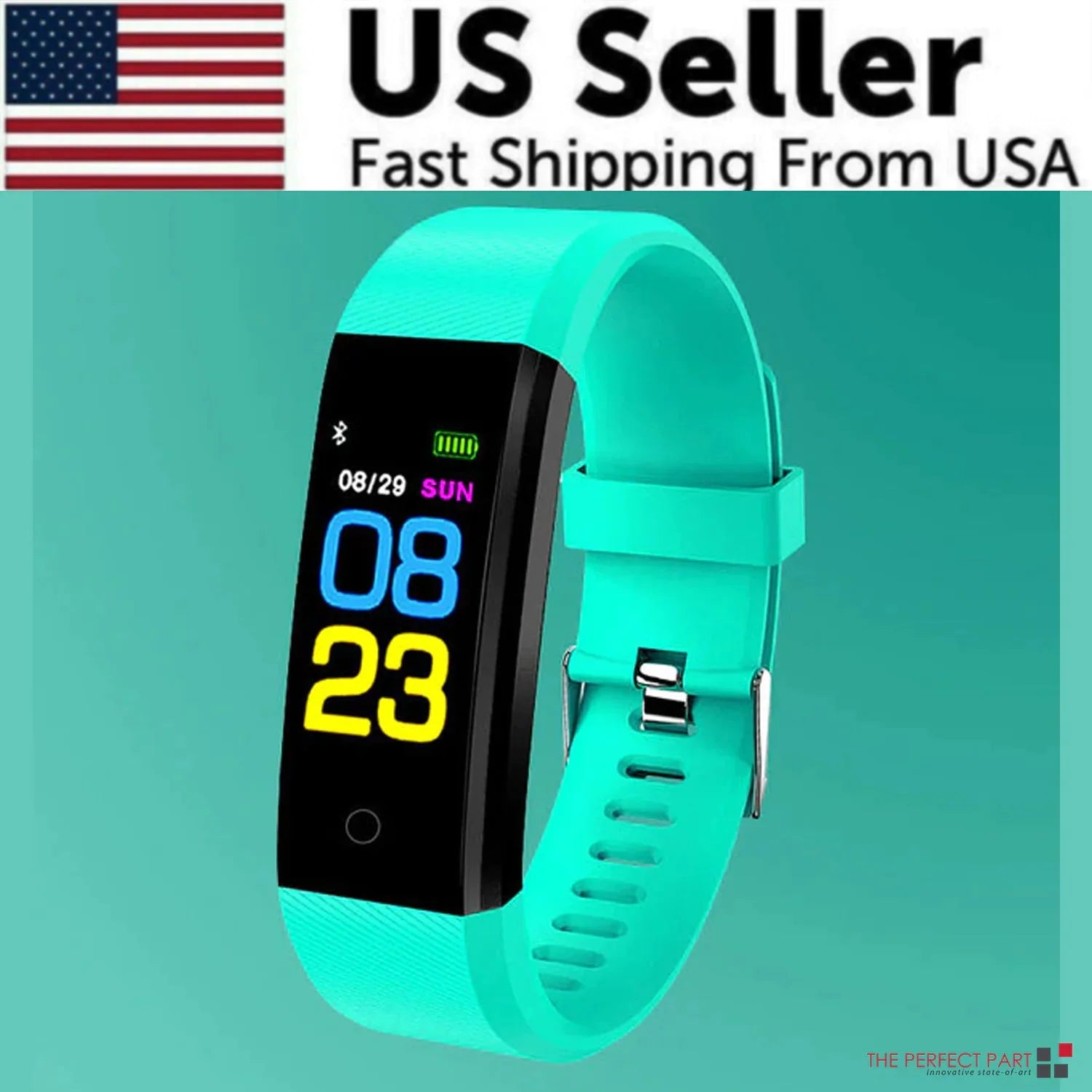 IP67 Waterproof Fitness Tracker – Heart Rate & Multi-Sport Smartwatch