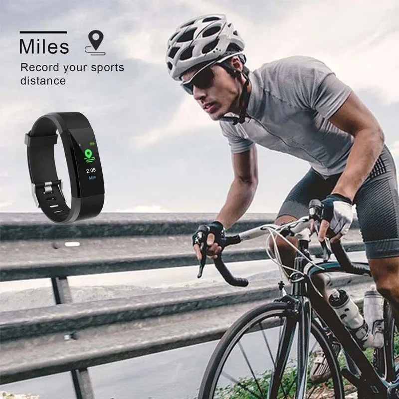 IP67 Waterproof Fitness Tracker – Heart Rate & Multi-Sport Smartwatch