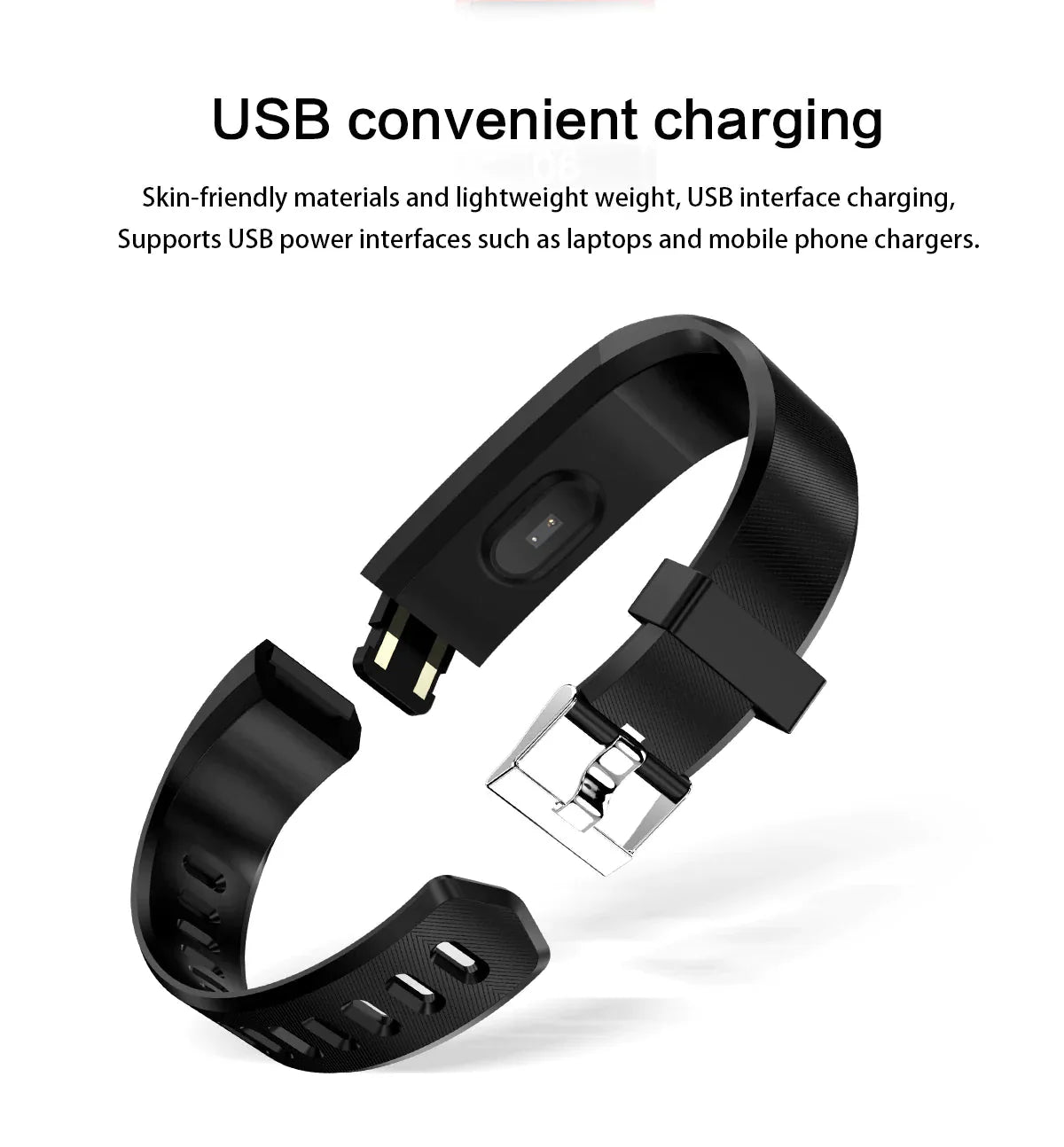 IP67 Waterproof Fitness Tracker – Heart Rate & Multi-Sport Smartwatch