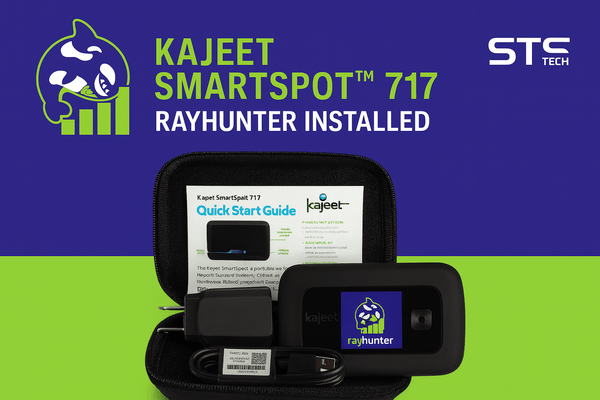 RayHunter IMSI Catcher Detector – Kajeet RC400LX 4G LTE Hotspot