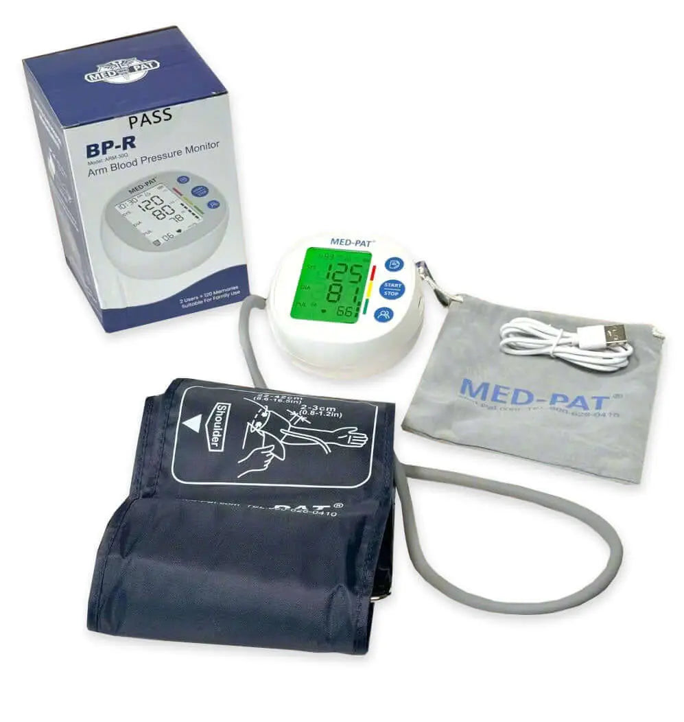 Med-Pat BP-R – Automatic Digital Blood Pressure Monitor