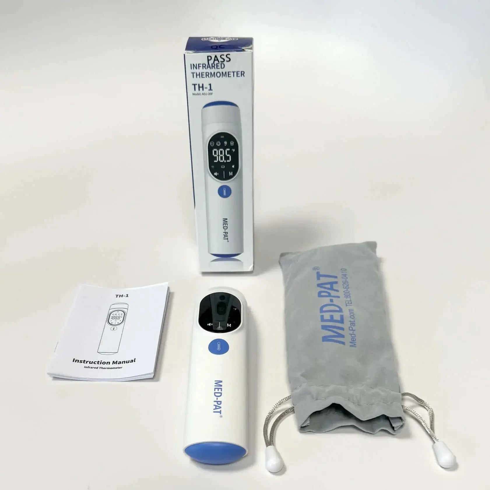 Med-Pat TH-1 – 4-in-1 Digital Infrared Thermometer