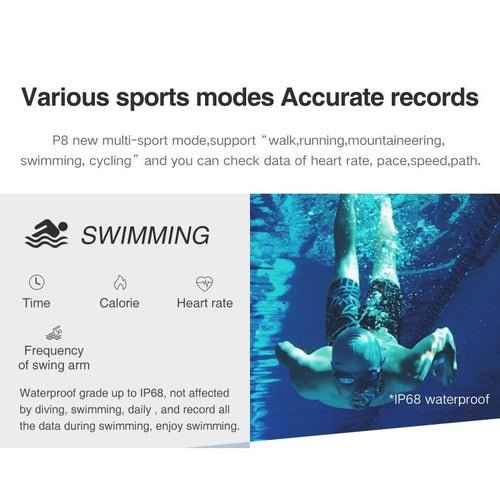 Smart Fit Sporty Fitness Tracker – Waterproof Swim Watch